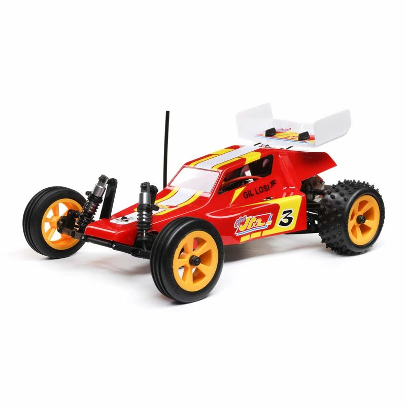 Losi 1/16 Mini JRX2 Brushed 2WD Buggy RTR, Red for Ready-To-Run 3 Losi 1/16 Mini JRX2 Brushed 2WD Buggy RTR, Red for Ready-To-Run