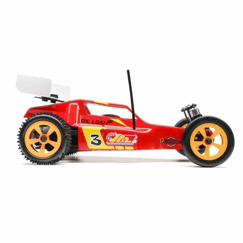Losi 1/16 Mini JRX2 Brushed 2WD Buggy RTR, Red for Ready-To-Run 7 Losi 1/16 Mini JRX2 Brushed 2WD Buggy RTR, Red for Ready-To-Run - Image 5