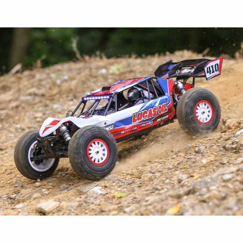 Losi 1/10 Tenacity DB Pro 4WD Desert Buggy Brushless RTR with Smart, Lucas Oil for Ready-To-Run 5 Losi 1/10 Tenacity DB Pro 4WD Desert Buggy Brushless RTR with Smart, Lucas Oil for Ready-To-Run - Image 3