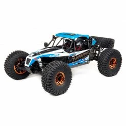 Losi 1/10 Lasernut U4 4WD Rock Racer Brushless RTR with Smart and AVC, Blue for Ready-To-Run