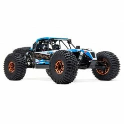 Losi 1/10 Lasernut U4 4WD Rock Racer Brushless RTR with Smart and AVC, Blue for Ready-To-Run -Losi RC Car LOS03028T1 A1 HTTXVYI6