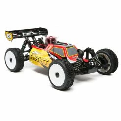 Losi 1/8 8IGHT 4WD Nitro Buggy RTR, Red/Yellow - SCRATCH & DENT for Ready-To-Run 9 Losi 1/8 8IGHT 4WD Nitro Buggy RTR, Red/Yellow - SCRATCH & DENT for Ready-To-Run -Losi RC Car LOS04010V2SND A01 VB5DK9CR