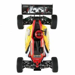 Losi 1/8 8IGHT 4WD Nitro Buggy RTR, Red/Yellow for Ready-To-Run -Losi RC Car LOS04010V2 A04 IVIB0ZBQ