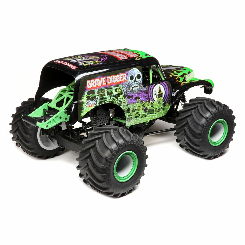 Losi LMT 4WD Solid Axle Monster Truck RTR, Grave Digger for Ready-To-Run 6 Losi LMT 4WD Solid Axle Monster Truck RTR, Grave Digger for Ready-To-Run - Image 4