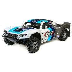 Losi 1/5 5IVE-T 2.0 V2 4WD SCT Gas BND: Gray/Blue/White for Bind-N-Drive
