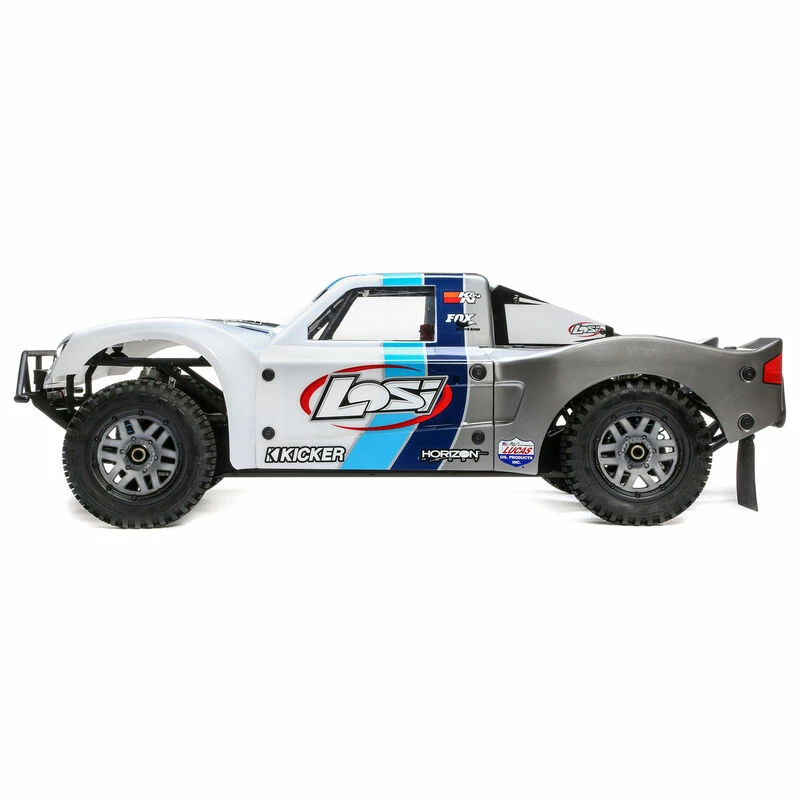 Losi 1/5 5IVE-T 2.0 V2 4WD SCT Gas BND: Gray/Blue/White for Bind-N-Drive 8 Losi 1/5 5IVE-T 2.0 V2 4WD SCT Gas BND: Gray/Blue/White for Bind-N-Drive - Image 6