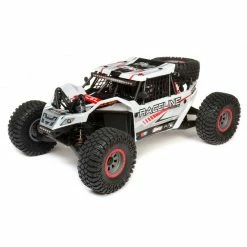 Losi 1/6 Super Rock Rey V2 4WD Rock Racer Brushless RTR, White for Ready-To-Run