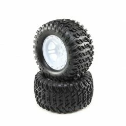 Losi Wheels and Tires Mounted (2): TENACITY MT for Tires & Wheels