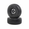 Losi 1/10 Alpine Front/Rear 2.2/3.0 Pre-Mounted Tires, 12mm Hex (2): Baja Rey for Tires & Wheels