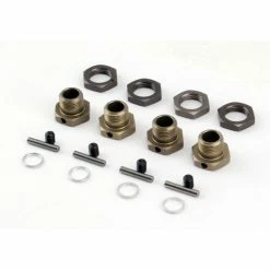 Losi 17mm Hex Adapter Set (4): LST2, MUG, AFT, XXL/2 for Parts